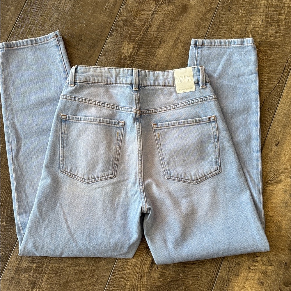 Zara Denim Collection High waisted jeans - Picture 7 of 13